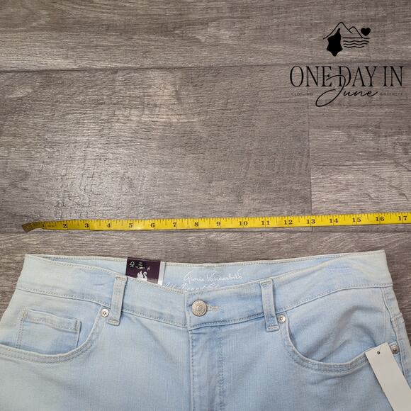 Gloria Vanderbilt Amanda Capri Jeans Size 10 - Picture 3 of 6